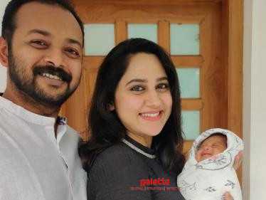 Popular Tamil film actress becomes a mother - announces the birth of her first child!