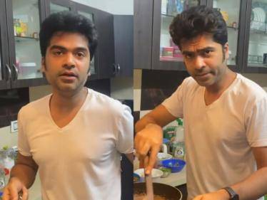 silambarasan new look and trending cooking video out now