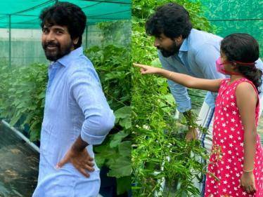 Sivakarthikeyan's special message to fans with his daughter - VIRAL VIDEO!