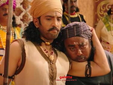 Santhanam's Biskoth - new comedy scene | Baahubali Spoof 