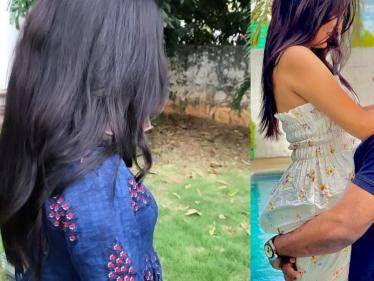 hey singari fame actress apoorva rao shares liplock pictures with fiancee ajay