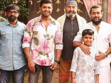OFFICIAL: Arun Vijay's son launched as an actor in Suriya's next movie! 