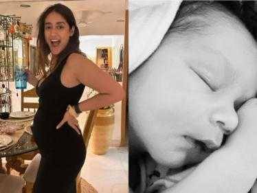 Nanban actress Ileana D'Cruz welcomes a baby boy, reveals son's name and shares his first photo: 