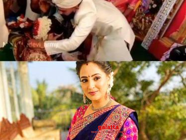 This popular Tamil serial actress gets hitched - watch the Wedding Video here!