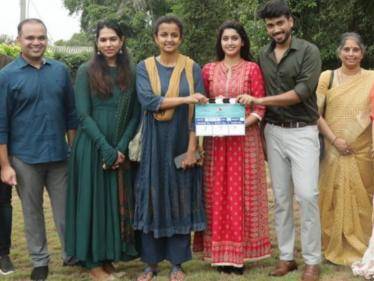 kalidas jayaram kiruthiga udhayanidhi movie shoot starts with sapling plantation