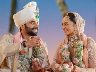 Rakul Preet Singh marries Jackky Bhagnani in a fairytale ceremony, newlyweds share stunning wedding photos