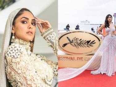 Sita Ramam actress Mrunal Thakur makes her BIG debut in Cannes Film Festival - fans stunned by her style! Here are her looks so far!