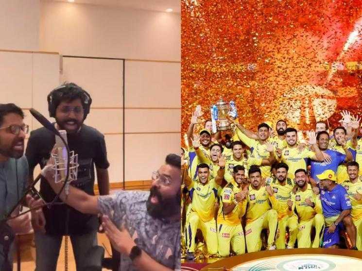 music composer santhosh narayanan special video for csk ipl win - Movie Cinema News