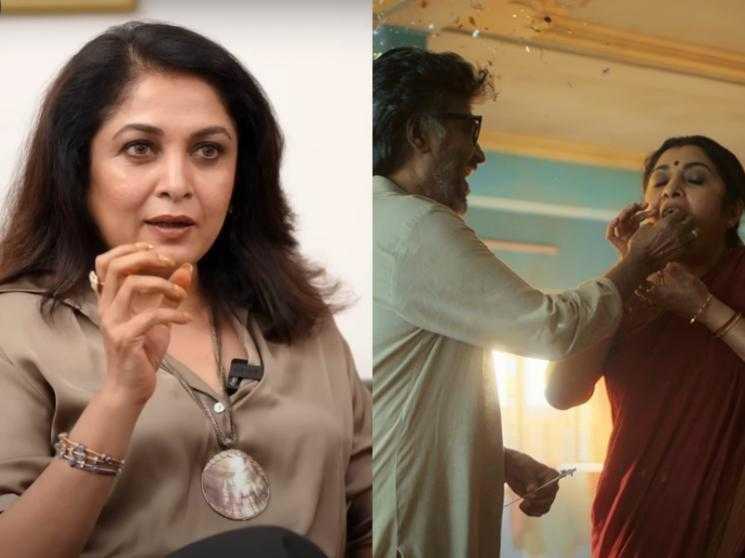 Ramya Krishna Feels Uncomfortable In Saree At Liger Movie Promotion