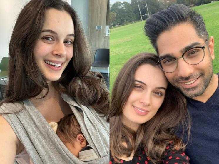 saaho actress evelyn sharma welcomes a baby boy arden with tushaan bhindi - Movie Cinema News