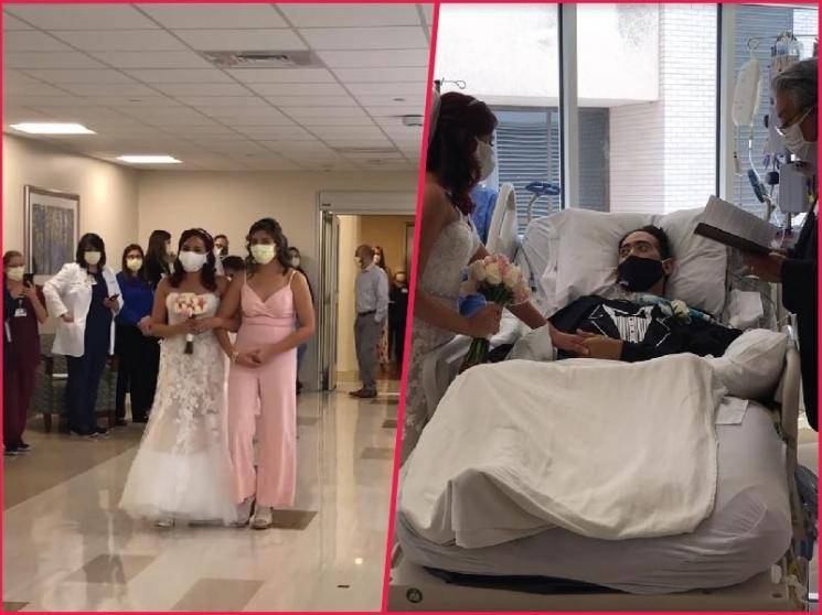 COVID-19 patient in Texas gets married in hospital during treatment | HEART-WARMING VIDEO
