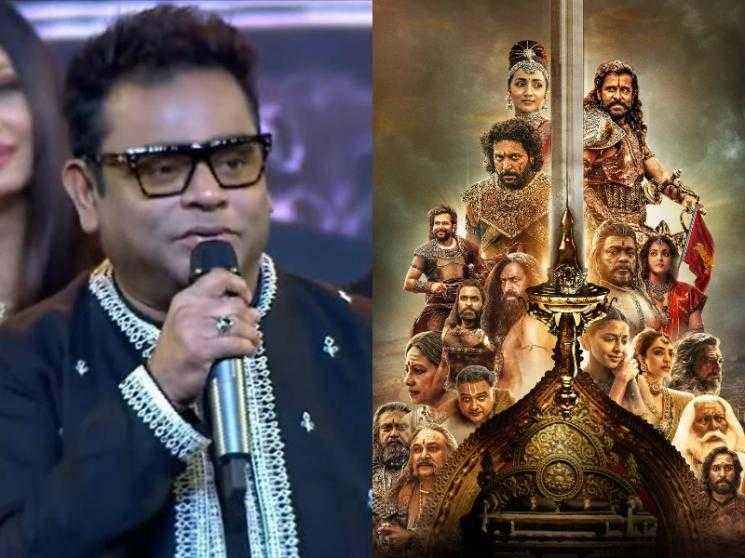 A. R. Rahman reveals he has stopped watching Netflix and Prime after watching Ponniyin Selvan - VIDEO!