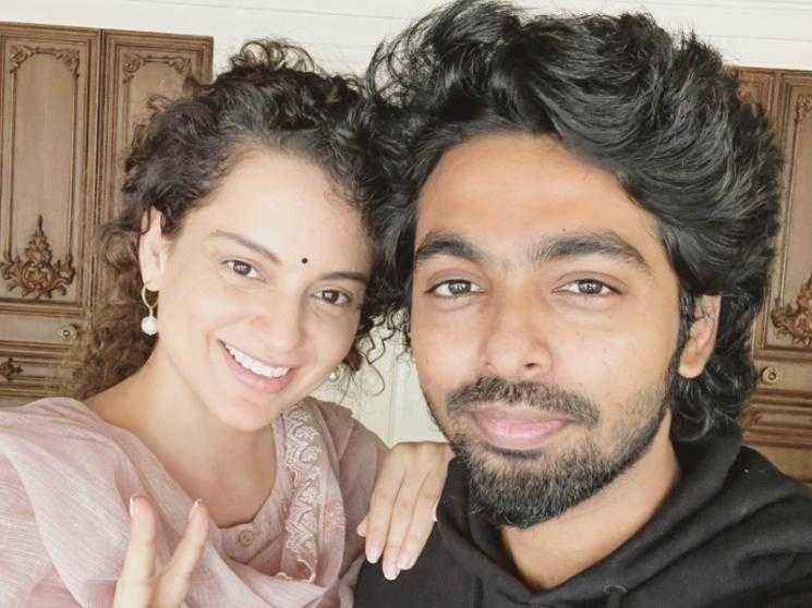 G. V. Prakash joins Kangana Ranaut's new magnum opus film - Here's the official announcement!