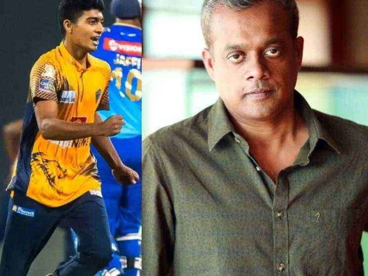 WOW: Gautham Menon's son makes his debut in cricket and he picks up a wicket in his first ball!