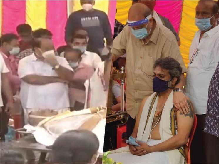 RIP Legend SP Balasubrahmanyam | Family members emotional moments in funeral video