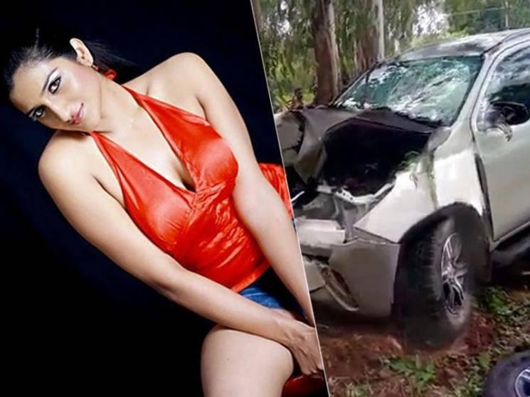 Popular actress seriously injured in a car accident
