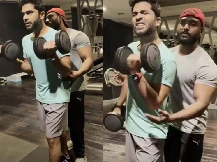 Silambarasan TR's latest trending Gym workout video - Watch it here!