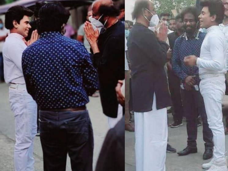 Semma: Superstar Rajinikanth and Saravanan meet in Chennai - pictures go viral!