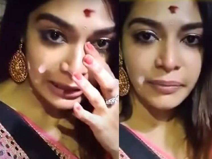 Cook with Comali star Dharsha Gupta in tears! Latest emotional video! 